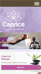 Mobile Screenshot of capriceestetica.com